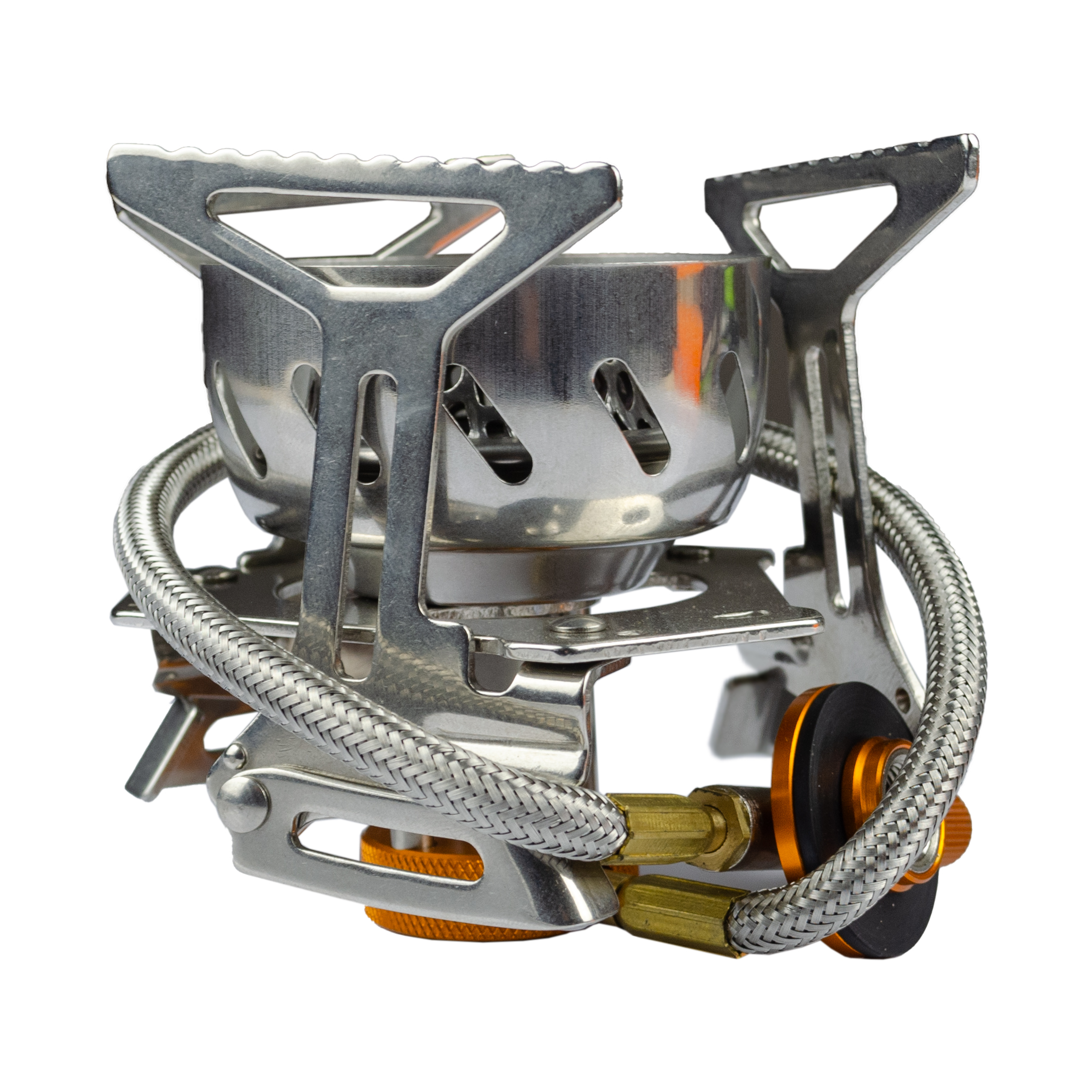 Горелка газовая со шлангом и двойной встроенной ветрозащитой Tramp UTRG-047 - 2 - Robinzon.ua