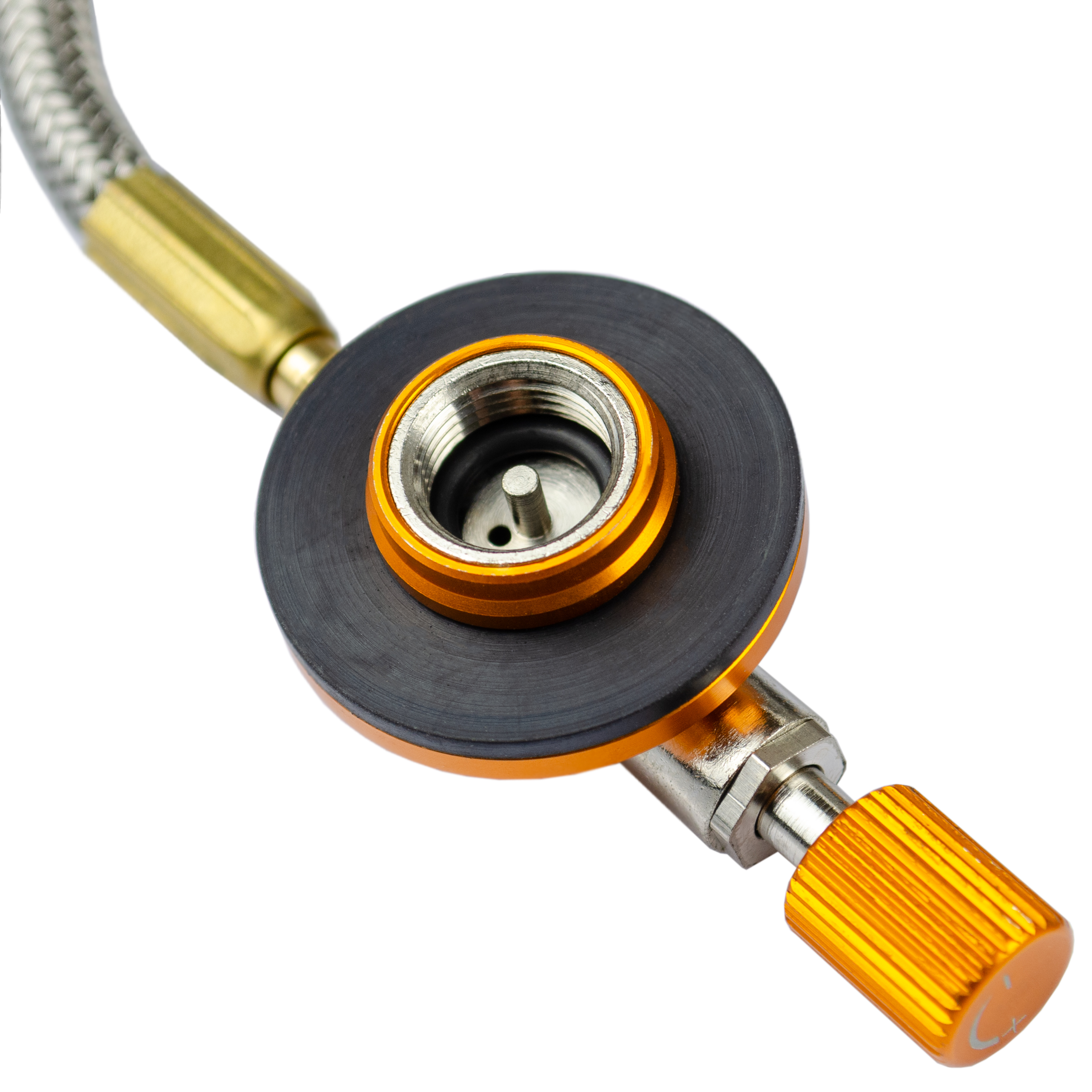 Горелка газовая со шлангом и двойной встроенной ветрозащитой Tramp UTRG-047 - 5 - Robinzon.ua