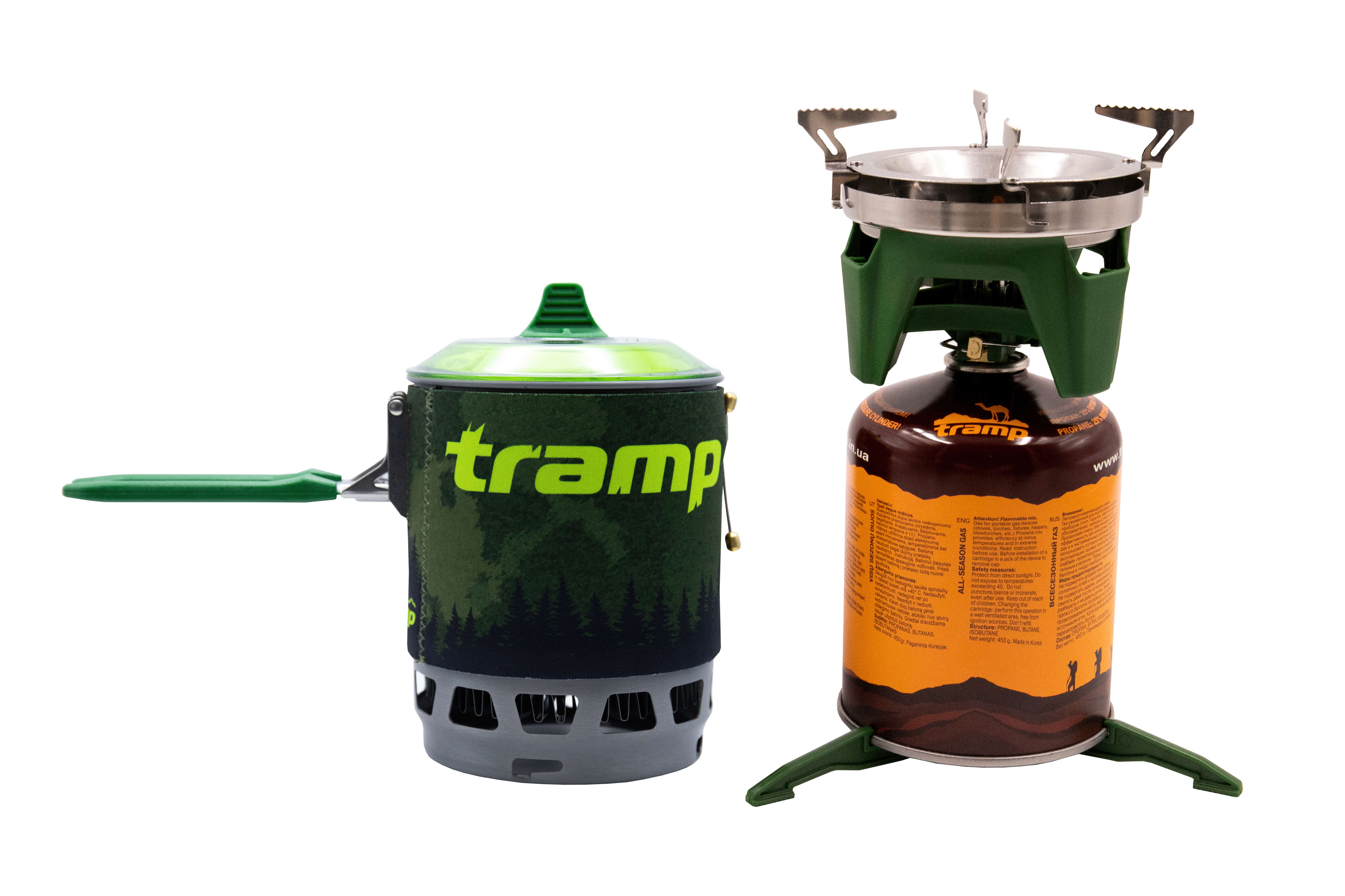 Система для приготування їжі Tramp 0,8л olive UTRG-049 - Robinzon.ua