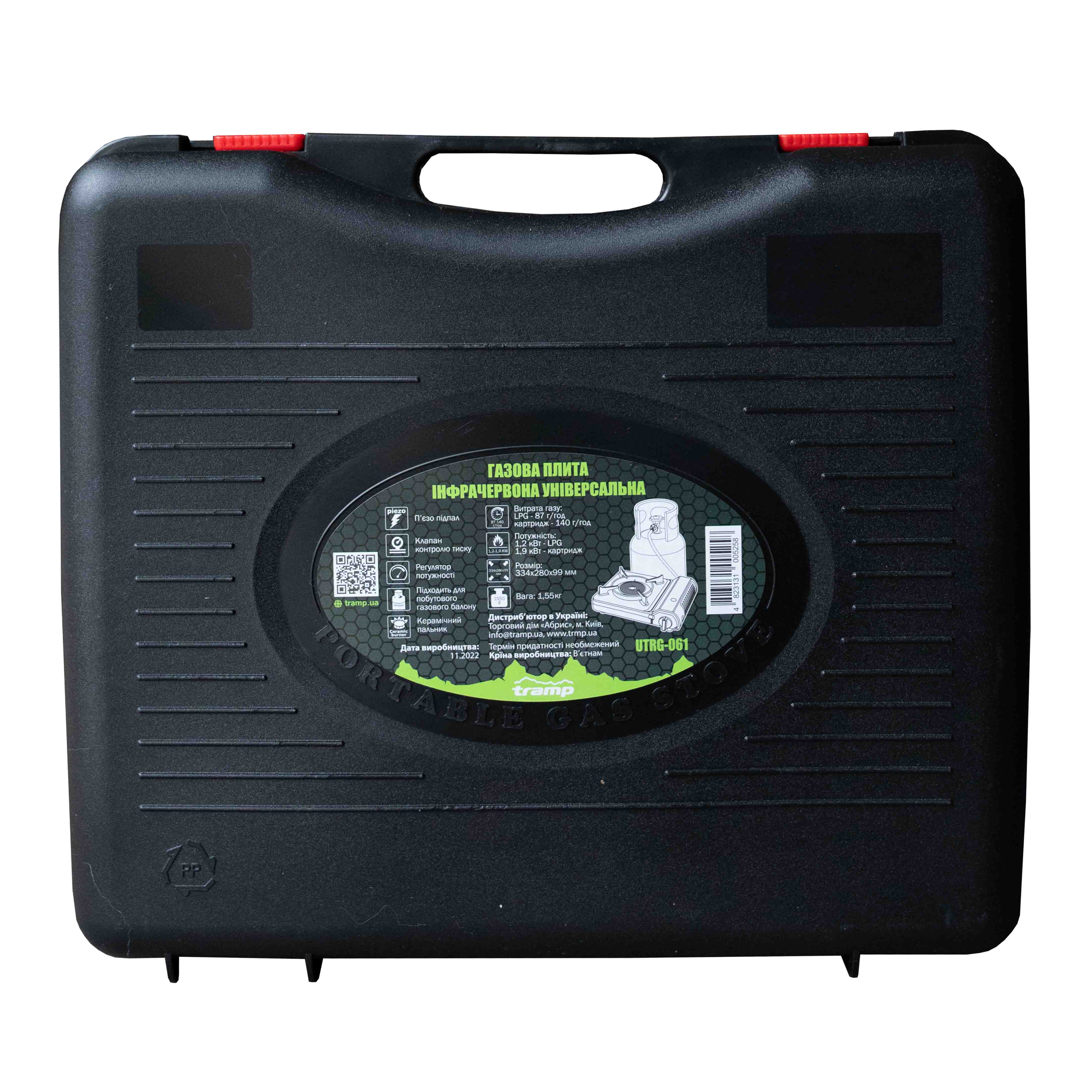 Плита газова Tramp інфрачервона з керамічним пальником UTRG-061 - 8 - Robinzon.ua