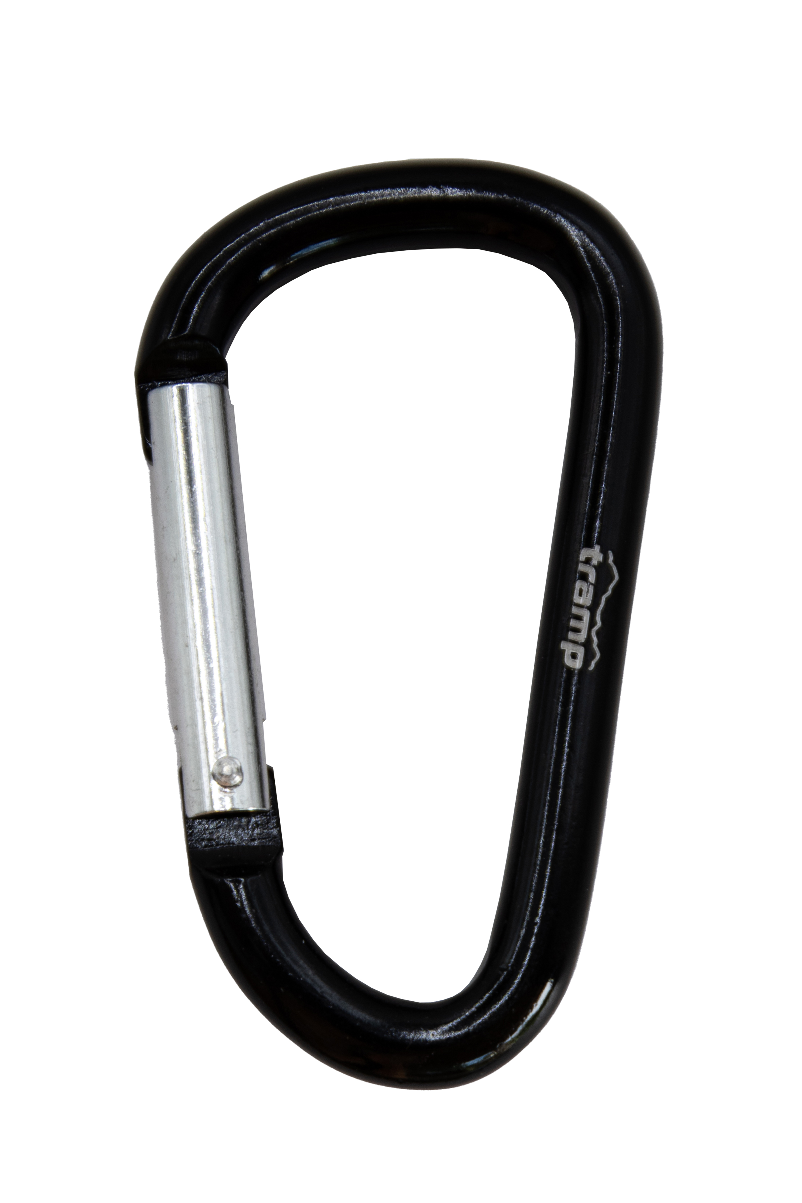 Карабін Tramp алюмінієвий, розмір 7 см, без муфти, чорний UTRA-301-black - Robinzon.ua