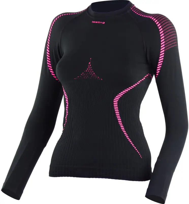 Термофутболка жіноча Lasting SITA, Black/Pink, XXS/XS (SITA 9040 - XXS/XS) - Robinzon.ua