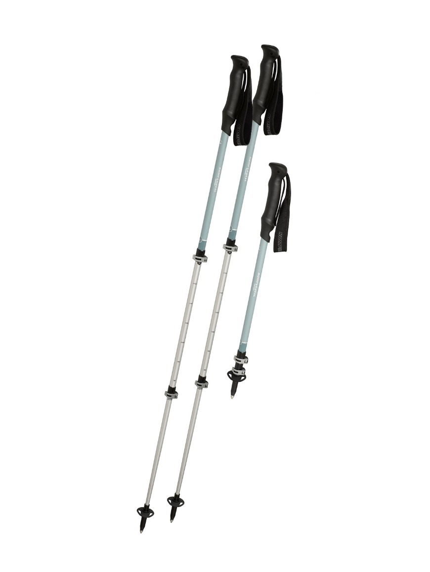 Трекінгові палиці Komperdell Trekmaster Powerlock Compact, Black/Silver, 57-120 см (9008687362474) - Robinzon.ua