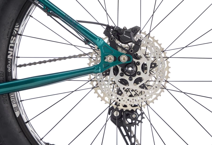 Woo 2022 фетбайк (Satin Jeep Green, XL) - 3 - Robinzon.ua