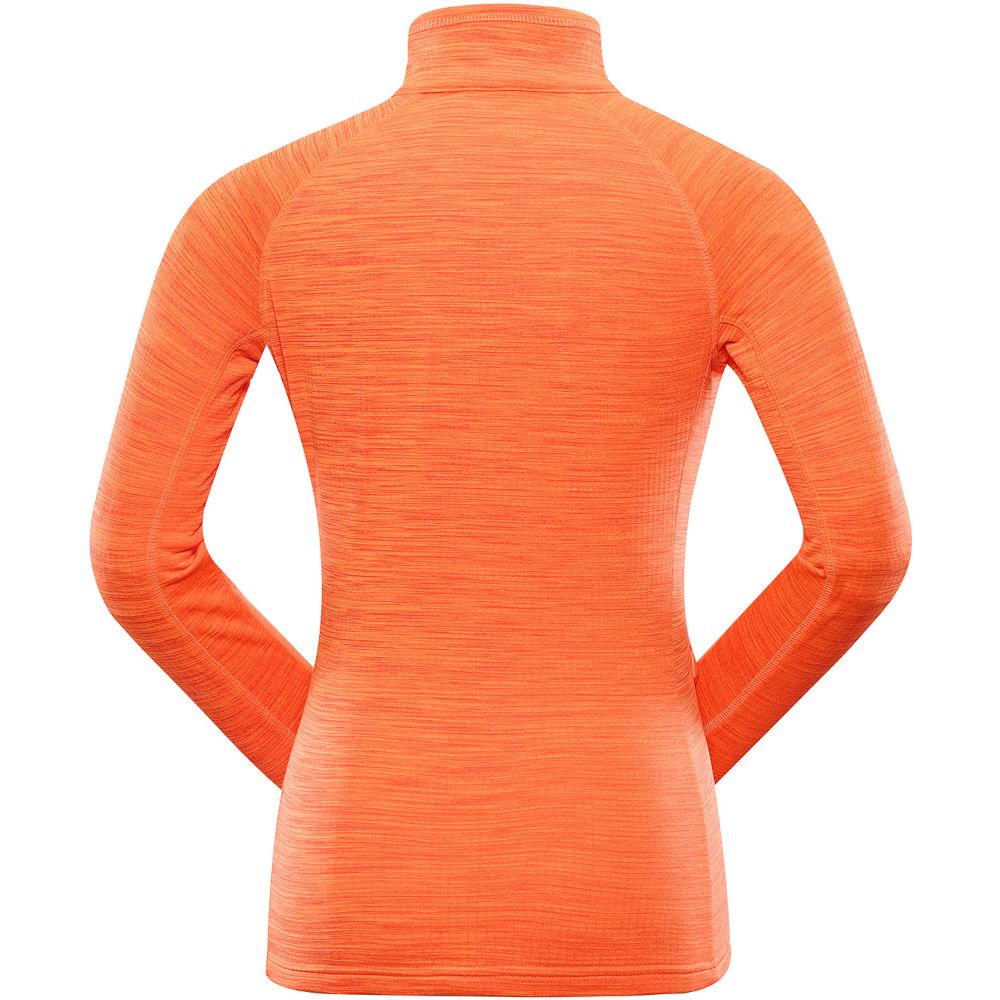 Жіноча флісова кофта з рукавом реглан Alpine Pro NATHA, Orange, XS (LSWY351329 XS) - 2 - Robinzon.ua