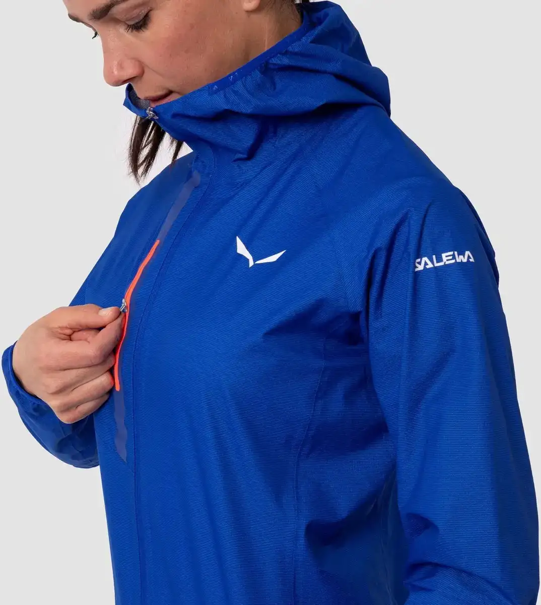 Мембранна жіноча куртка для трекінгу Salewa Puez Light PTX W JKT, blue, 42/36 (277308620) - 3 - Robinzon.ua