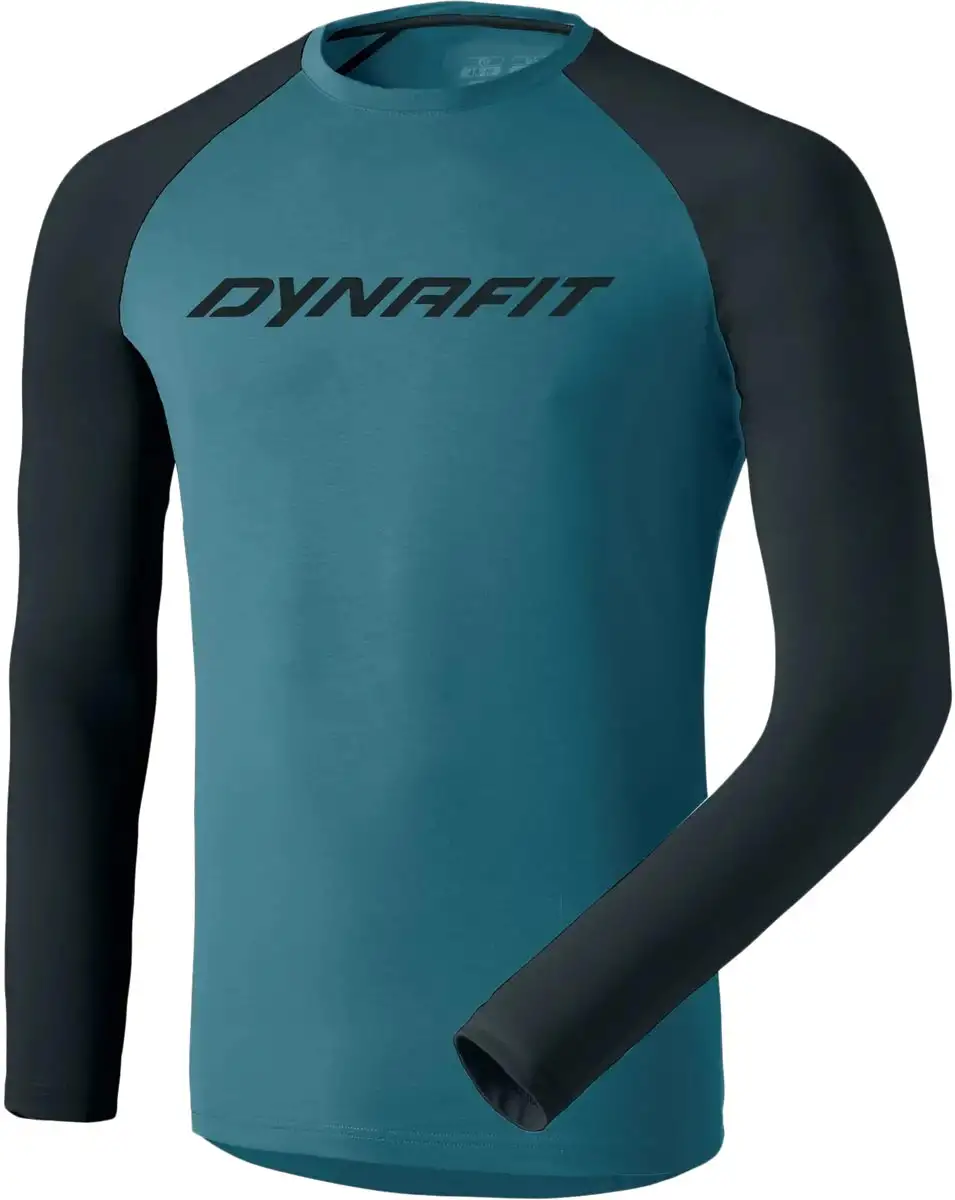Чоловіча футболка з довгим рукавом Dynafit 44766 M L/S TEE, blue, 48/M (70956/8071 48/M) - Robinzon.ua