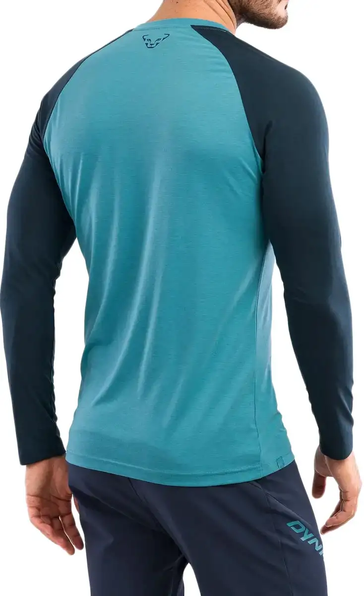 Чоловіча футболка з довгим рукавом Dynafit 44766 M L/S TEE, blue, 48/M (70956/8071 48/M) - 1 - Robinzon.ua