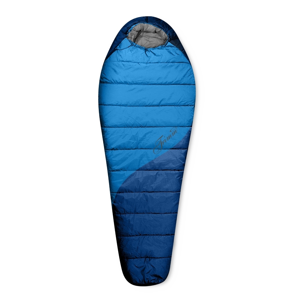 Спальний мішок Trimm BALANCE, (-2 / -8 Сᵒ), 185 - Left Zip, Sea blue / mid. blue (8595225492621) - 1 - Robinzon.ua