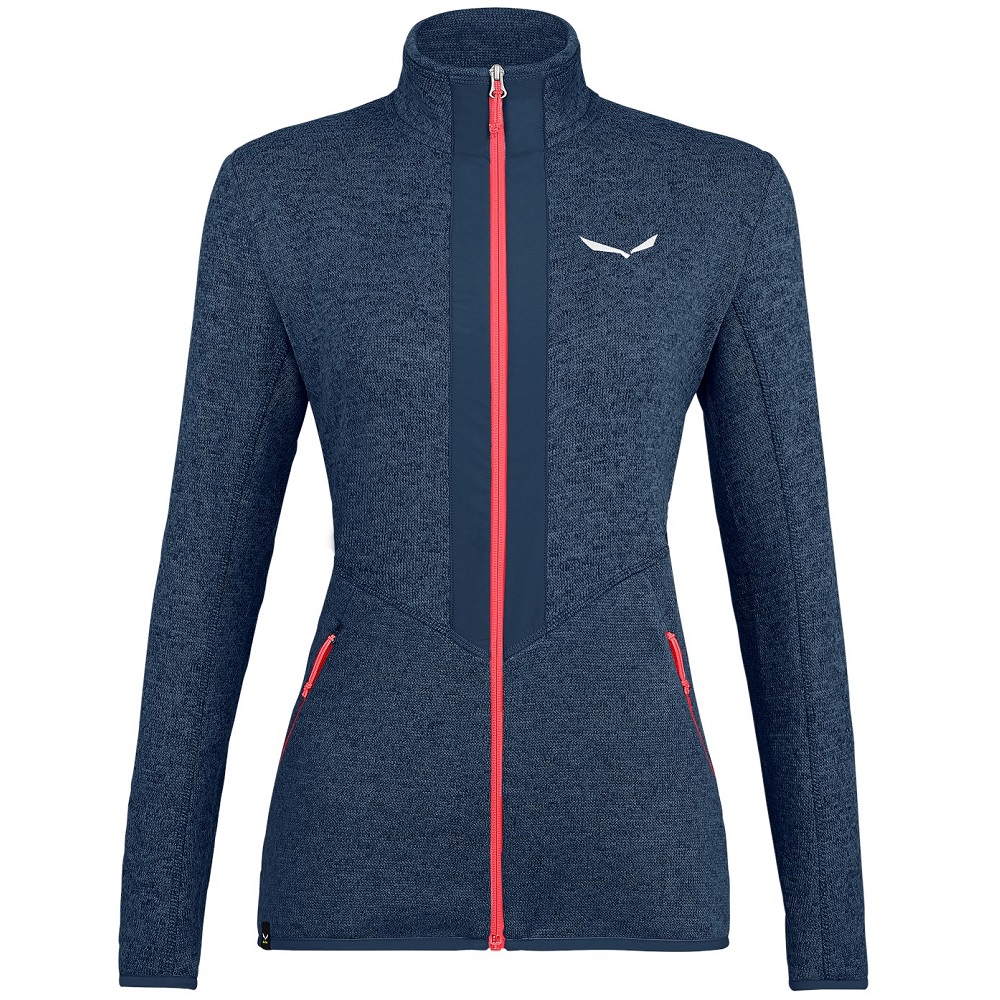 Женская флисовая кофта Salewa *Rocca 2 PL W FZ, blue, 46/40 (27560/3966 46/40) - 2 - Robinzon.ua