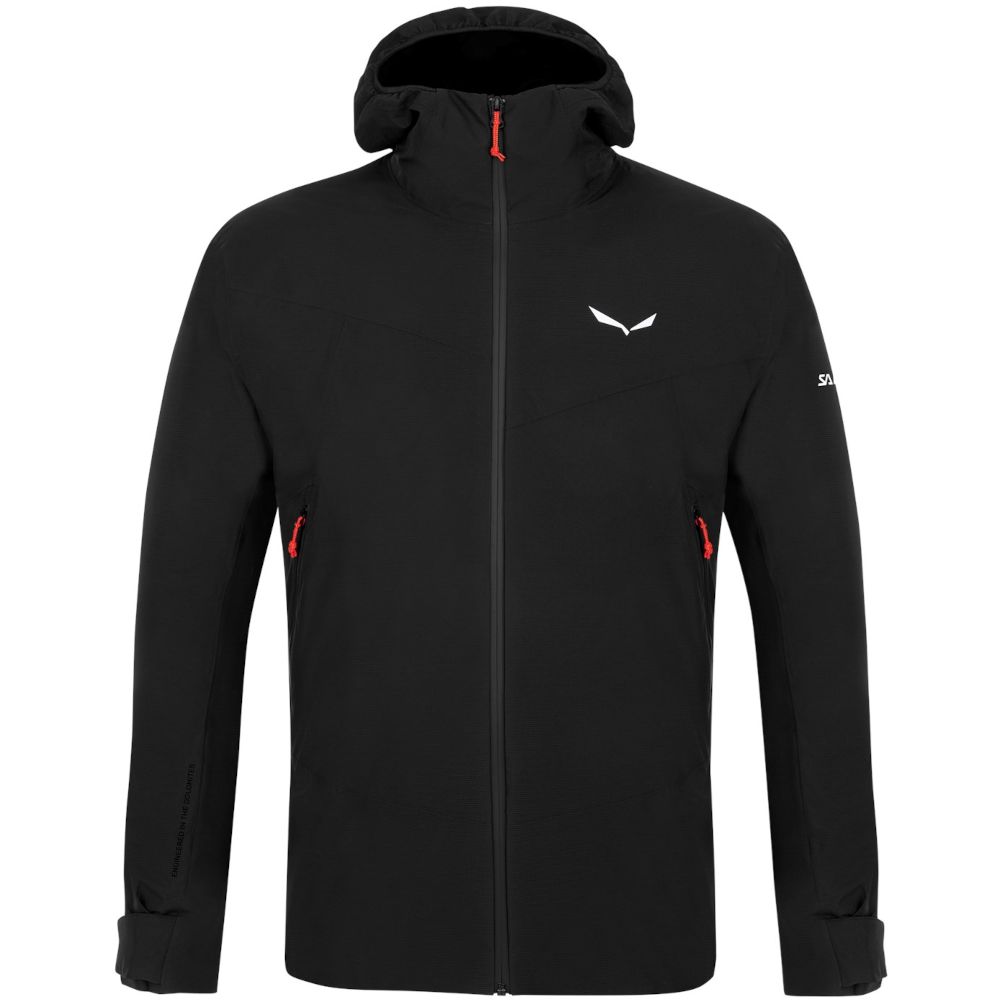 Мембранна чоловіча куртка для трекінгу Salewa Puez PTX 2L M Jacket, Black out, 46/S (28374/0910 46/S) - Robinzon.ua