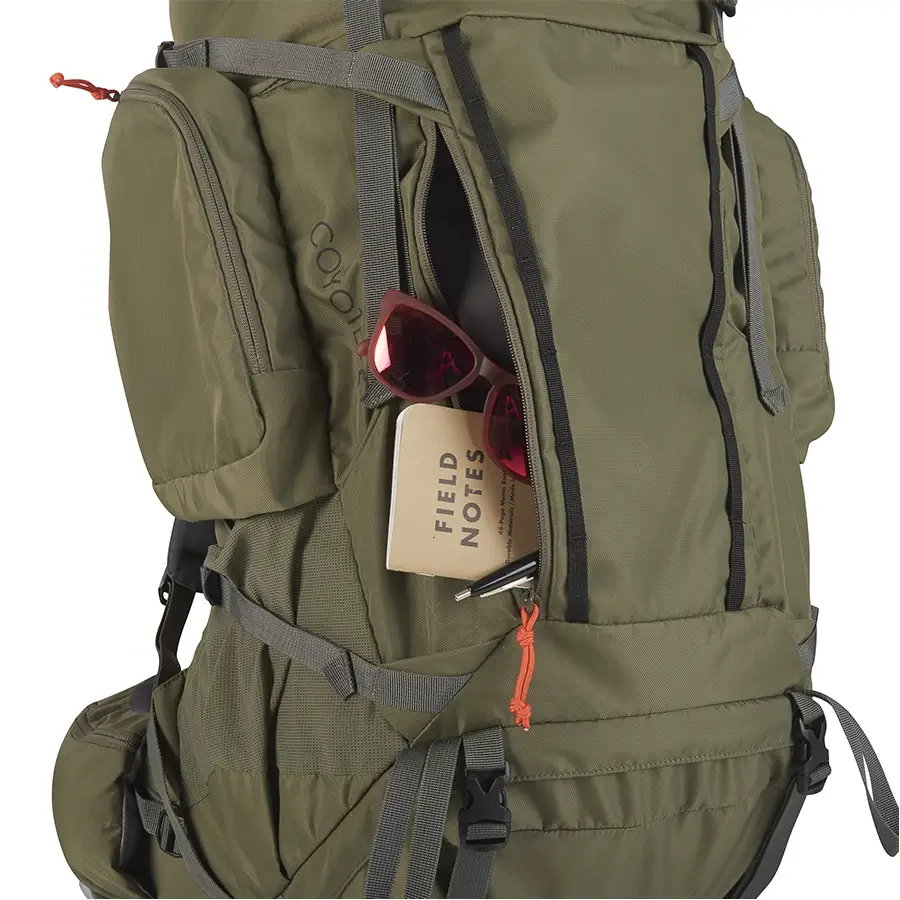 Рюкзак Kelty Coyote 65, Burnt Olive (22611120-BOV) - 4 - Robinzon.ua