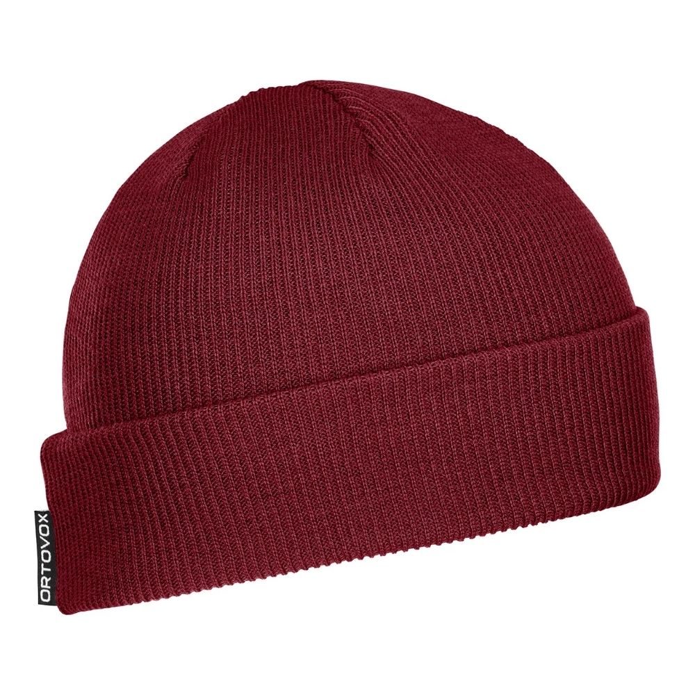 Шапка Ortovox Nicholson Rib Beanie, dark blood, One Size (4251422592796) - Robinzon.ua