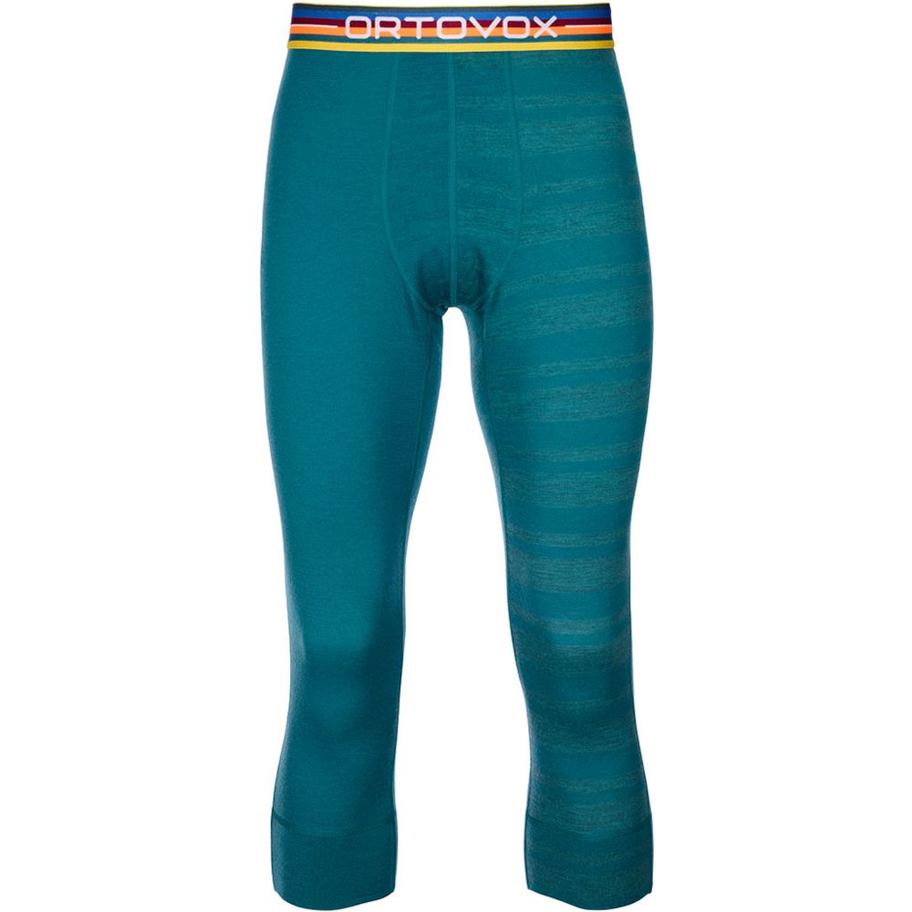 Термоштани чоловічі Ortovox 185 Rock'n'wool Short Pants M, pacific green, S (4251422587341) - 1 - Robinzon.ua