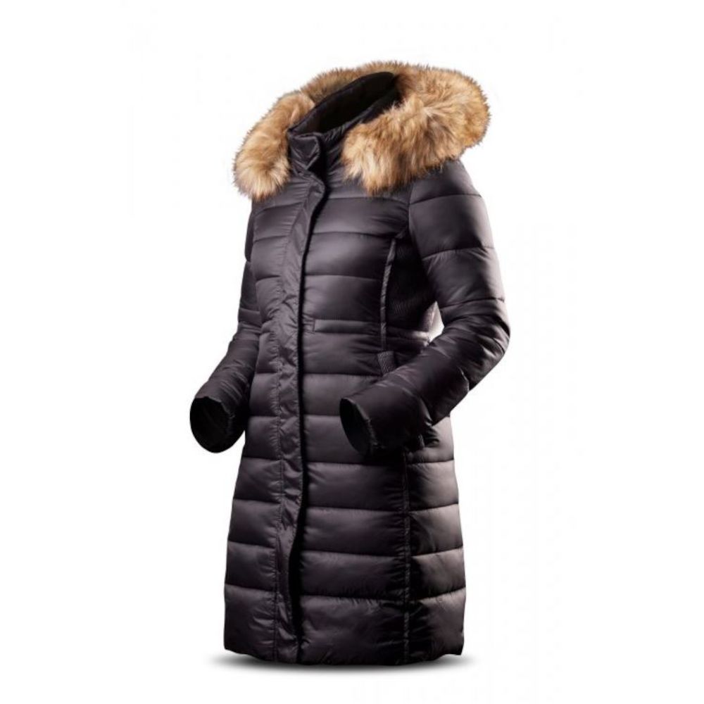 Міська жіноча парка Trimm VILMA, black, S (52567) - 1 - Robinzon.ua