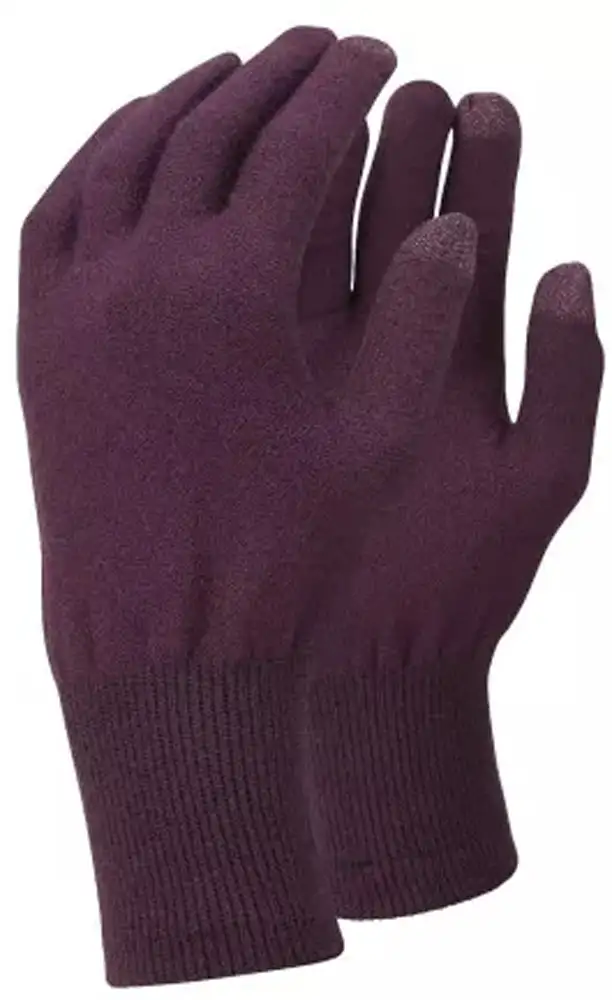 Рукавиці Trekmates Merino Touch Glove, Blackcurrant, M (TM-005149) - Robinzon.ua
