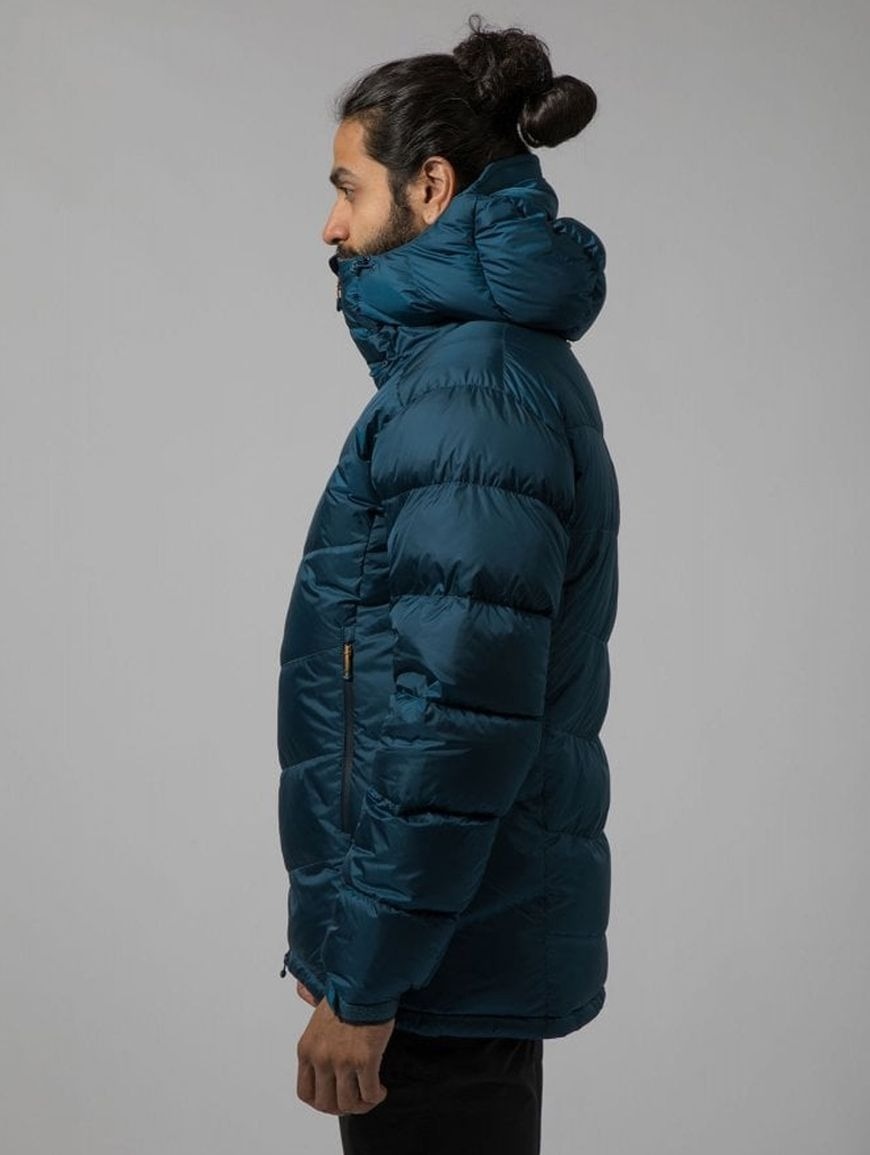 Чоловічий зимовий пуховик Montane Resolute Down Jacket, Black, L (5056237091316) - 3 - Robinzon.ua