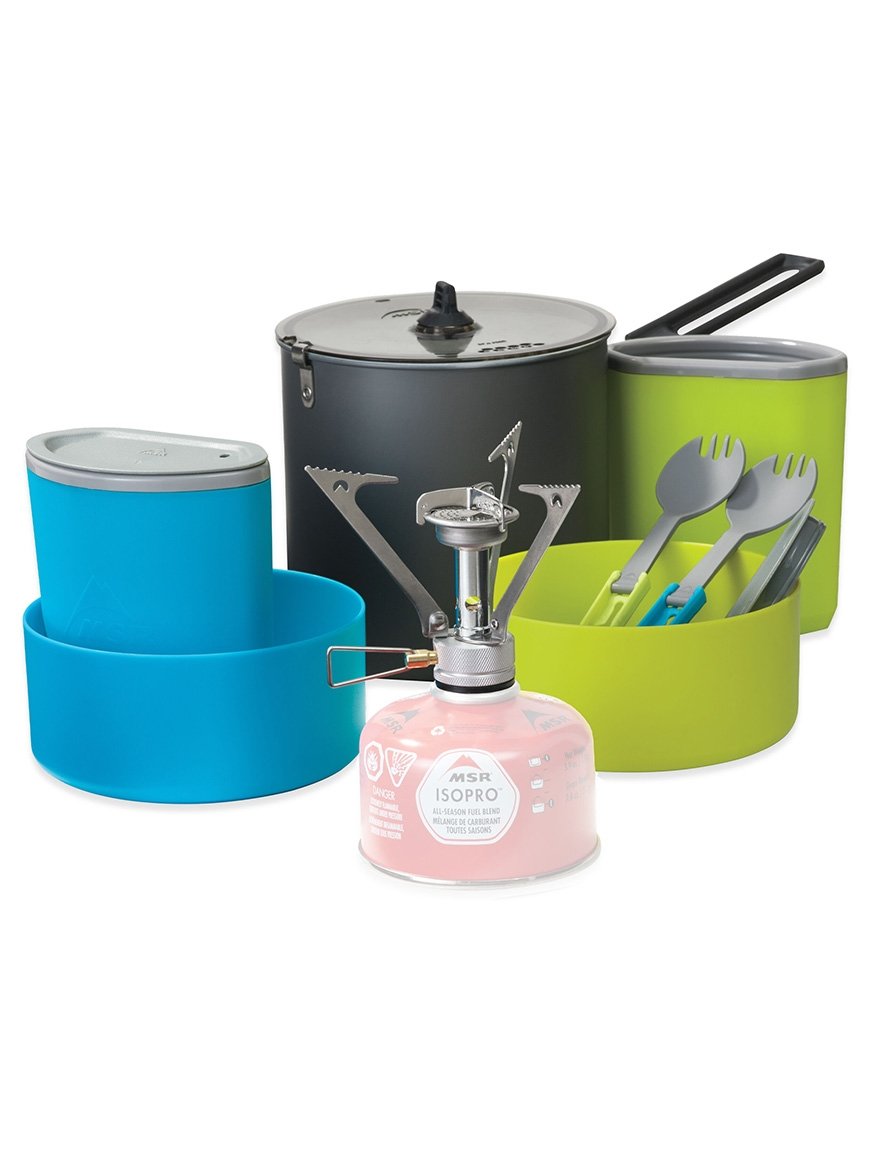 Набір посуду MSR PocketRocket Stove Kit Різнокольоровий - Robinzon.ua