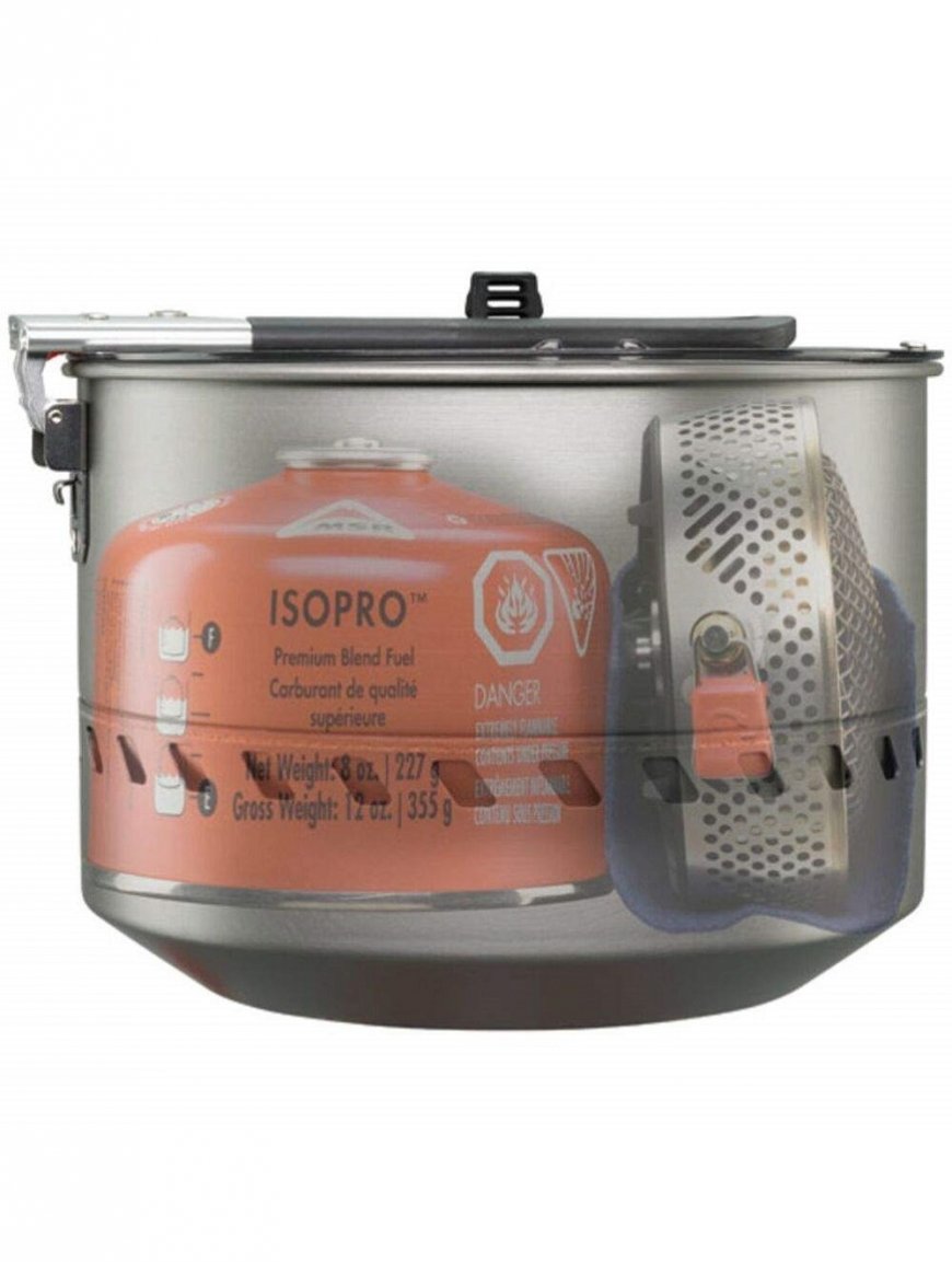 Система для приг. їжі MSR Reactor 2.5L StoveSystem Сталевий - 1 - Robinzon.ua