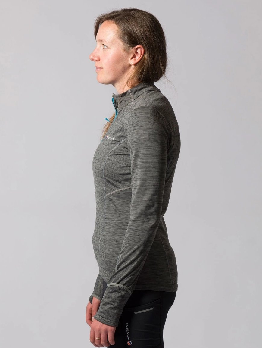 Жіночий флісовий джемпер Montane Female Katla Pull-On, Stratus Grey, S/10/36 (5055571797359) - 2 - Robinzon.ua