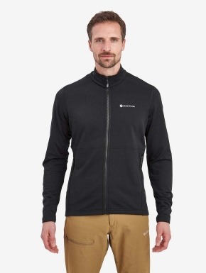 Чоловіча флісова кофта Montane Protium Jacket, Black, L (5056601004836) - 1 - Robinzon.ua