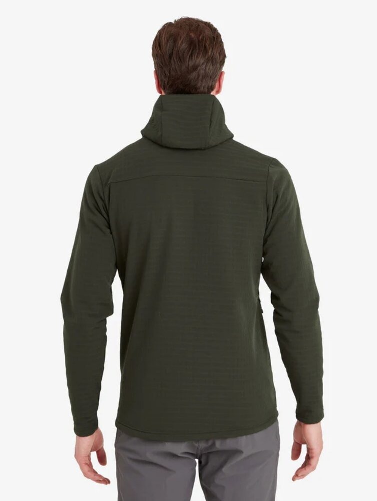Чоловіча флісова толстовка Montane Protium XT Hoodie, Oak Green, S (5056237090890) - 3 - Robinzon.ua