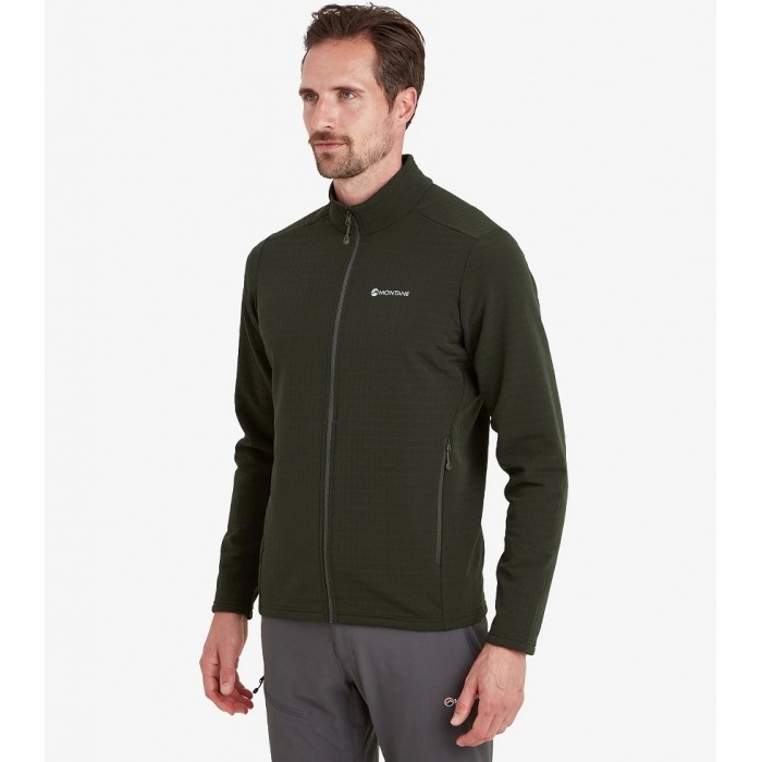 Чоловіча флісова кофта Montane Protium XT Jacket, Oak Green, XXL (5056237091088) - 3 - Robinzon.ua