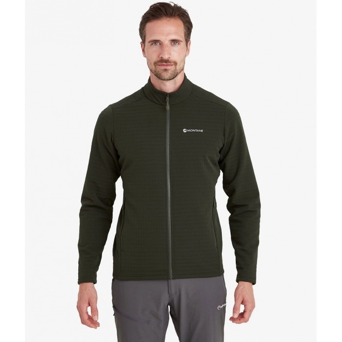 Чоловіча флісова кофта Montane Protium XT Jacket, Oak Green, XXL (5056237091088) - 2 - Robinzon.ua