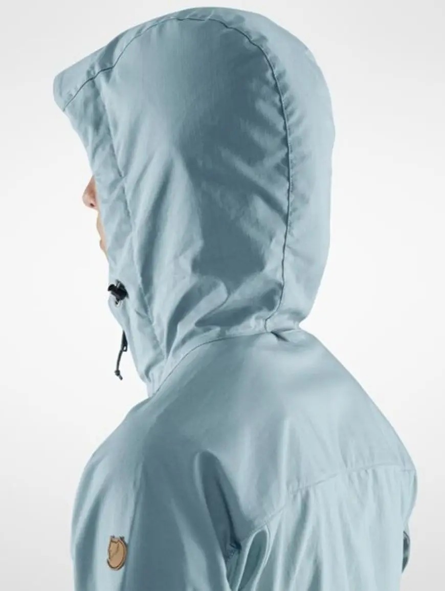 Жіноча трекінгова вітровка Fjallraven Abisko Midsummer Jacket W, Mineral Blue/Clay Blue, M (7323450601379) - 4 - Robinzon.ua