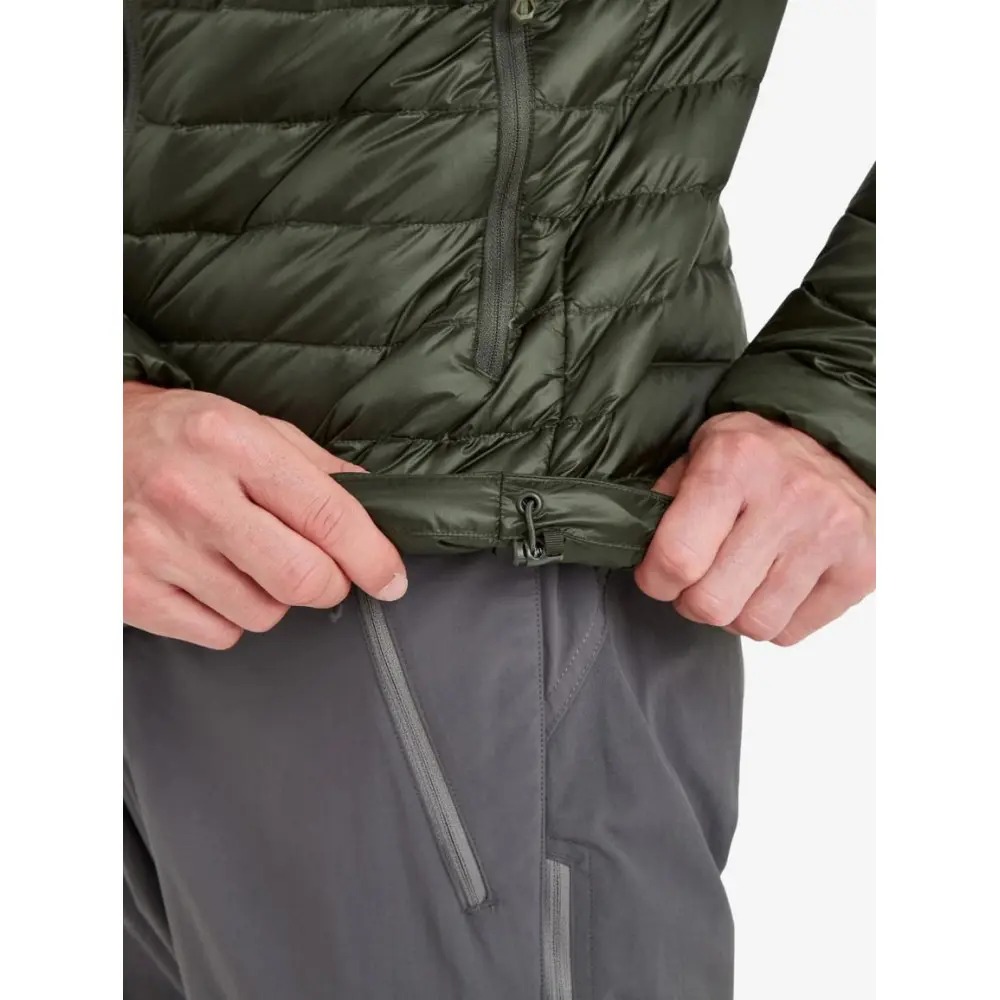 Городской мужской легкий пуховик Montane Anti-Freeze Hoodie, Oak Green, XL (5056237087364) - 4 - Robinzon.ua