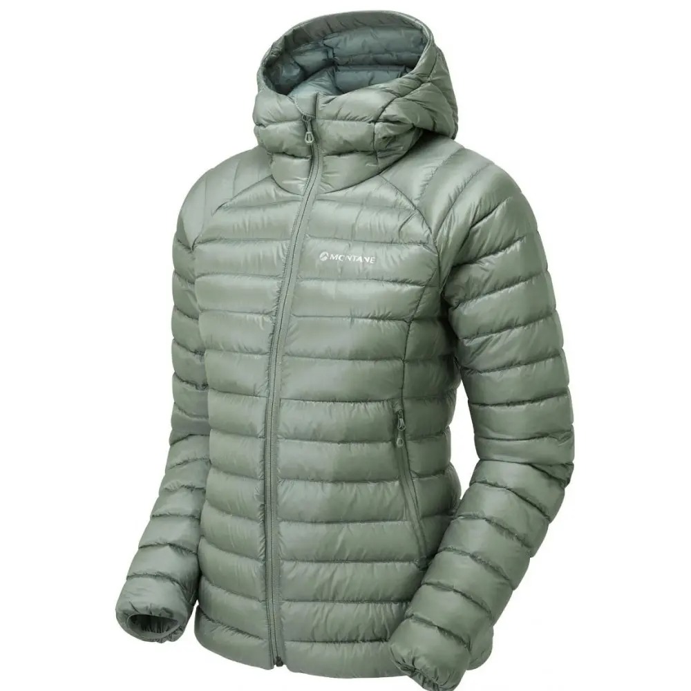 Жіночий легкий пуховик Montane Female Anti-Freeze Hoodie, Pale Sage, S/10/36 (5056237082802) - 1 - Robinzon.ua