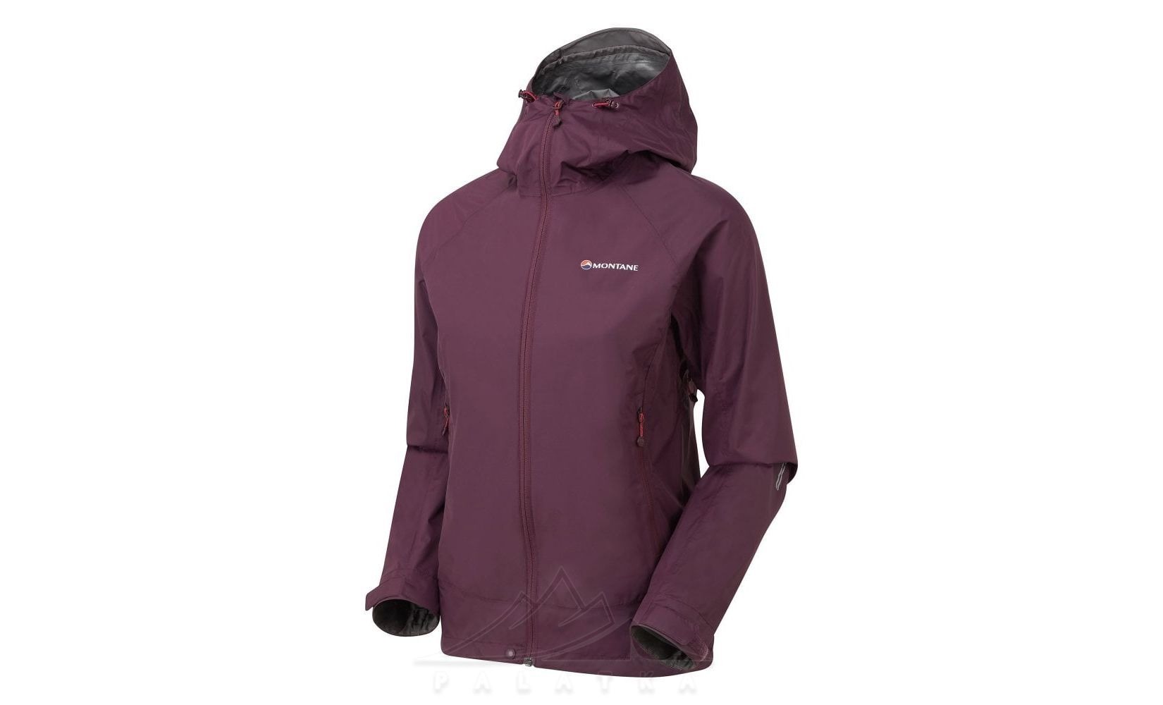 Мембранна жіноча куртка для трекінгу Montane Female Meteor Jacket, Wineberry, S/10/36 (5056237078591) - 2 - Robinzon.ua