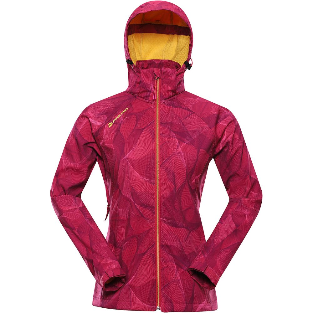 Жіноча куртка Soft Shell Alpine Pro HOORA, pink, XS (007.018.0031) - 2 - Robinzon.ua
