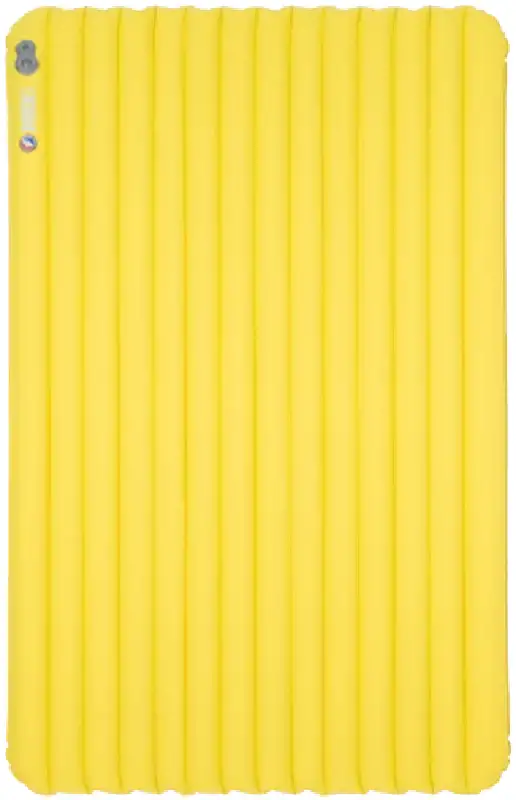 Килимок надувний Big Agnes Divide Insulated, 198х127х9 см, Double Wide, Yellow (841487144265) - Robinzon.ua