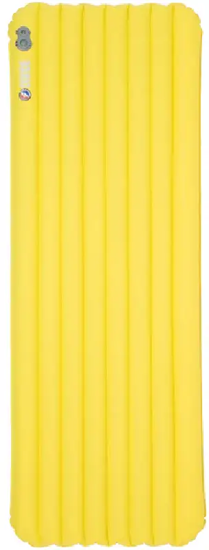 Килимок надувний Big Agnes Divide, 183х64х9 см, Wide Regular, Yellow (841487144203) - Robinzon.ua