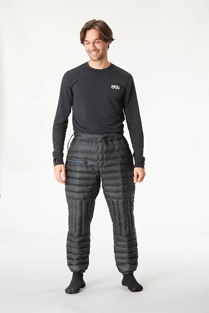 Picture Organic брюки пухові Mid Puff Down 2024 black XL - 3 - Robinzon.ua