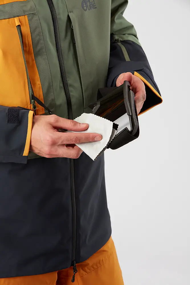 Picture Organic куртка Track 2024 laurel wreath-dark blue S - 4 - Robinzon.ua