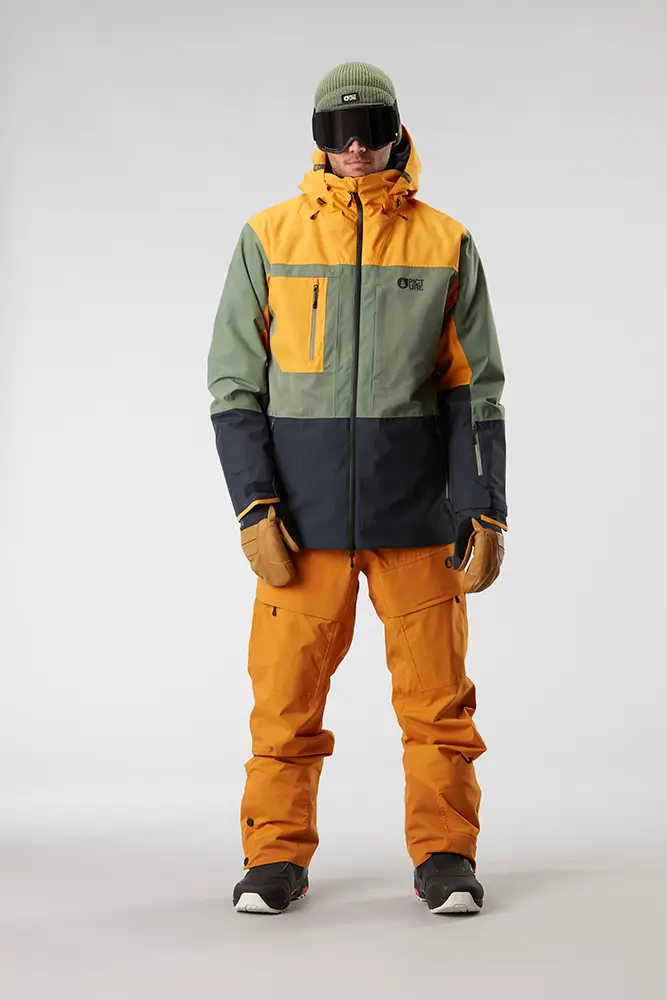 Picture Organic куртка Track 2024 laurel wreath-dark blue S - 6 - Robinzon.ua