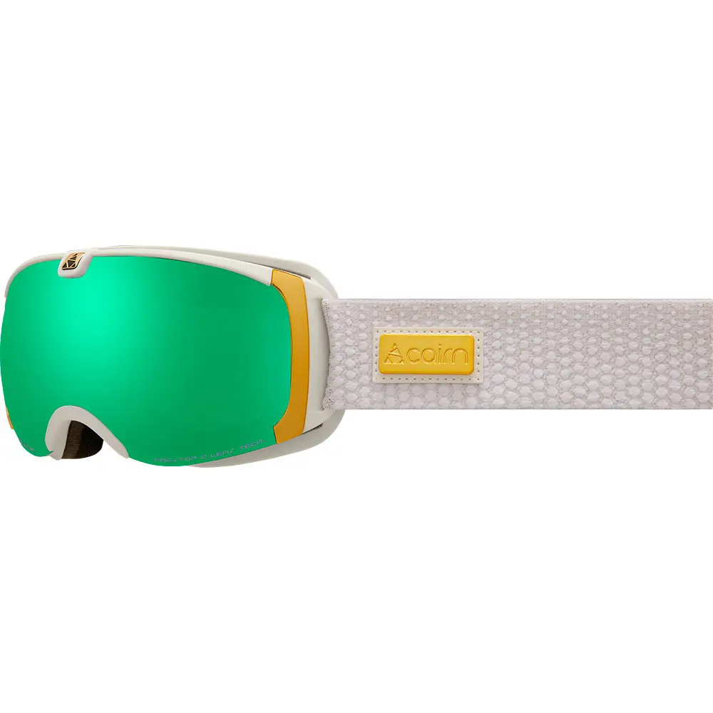 Маска гірськолижна Cairn Pearl SPX3, white-green (0580761-8121) - Robinzon.ua