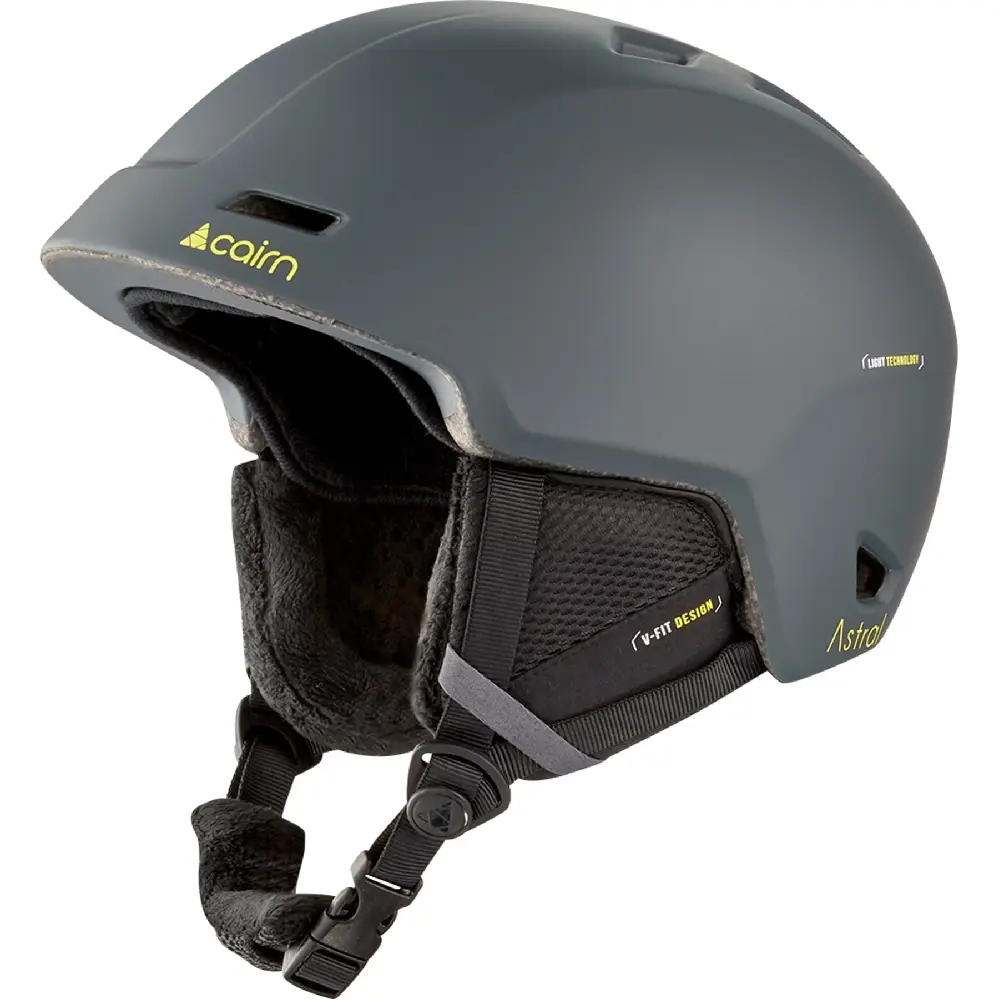 Шлем горнолыжный Cairn Astral, mat shadow-lemon, 59-60 (0606140-153-59-60) - Robinzon.ua