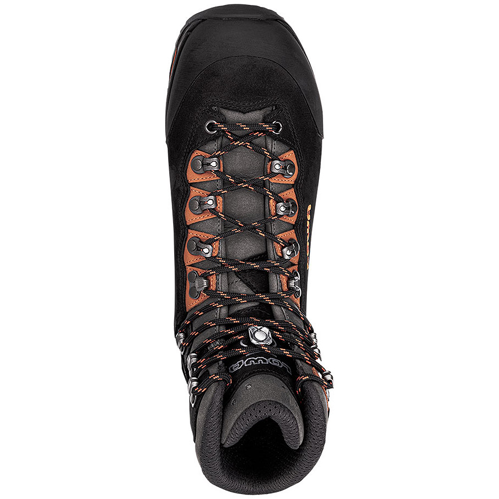 Ботинки Треккинговые мужские LOWA Camino Evo GTX Black/Orange, 46.5 (4063606016574) - 4 - Robinzon.ua