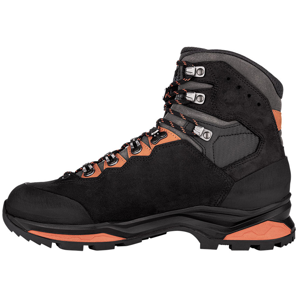 Ботинки Треккинговые мужские LOWA Camino Evo GTX Black/Orange, 46.5 (4063606016574) - 2 - Robinzon.ua