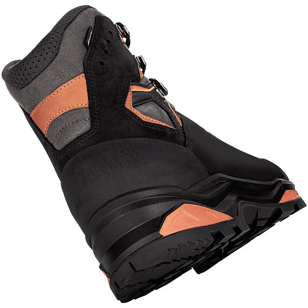 Ботинки Треккинговые мужские LOWA Camino Evo GTX Black/Orange, 47.0 (4063606016581) - 4 - Robinzon.ua