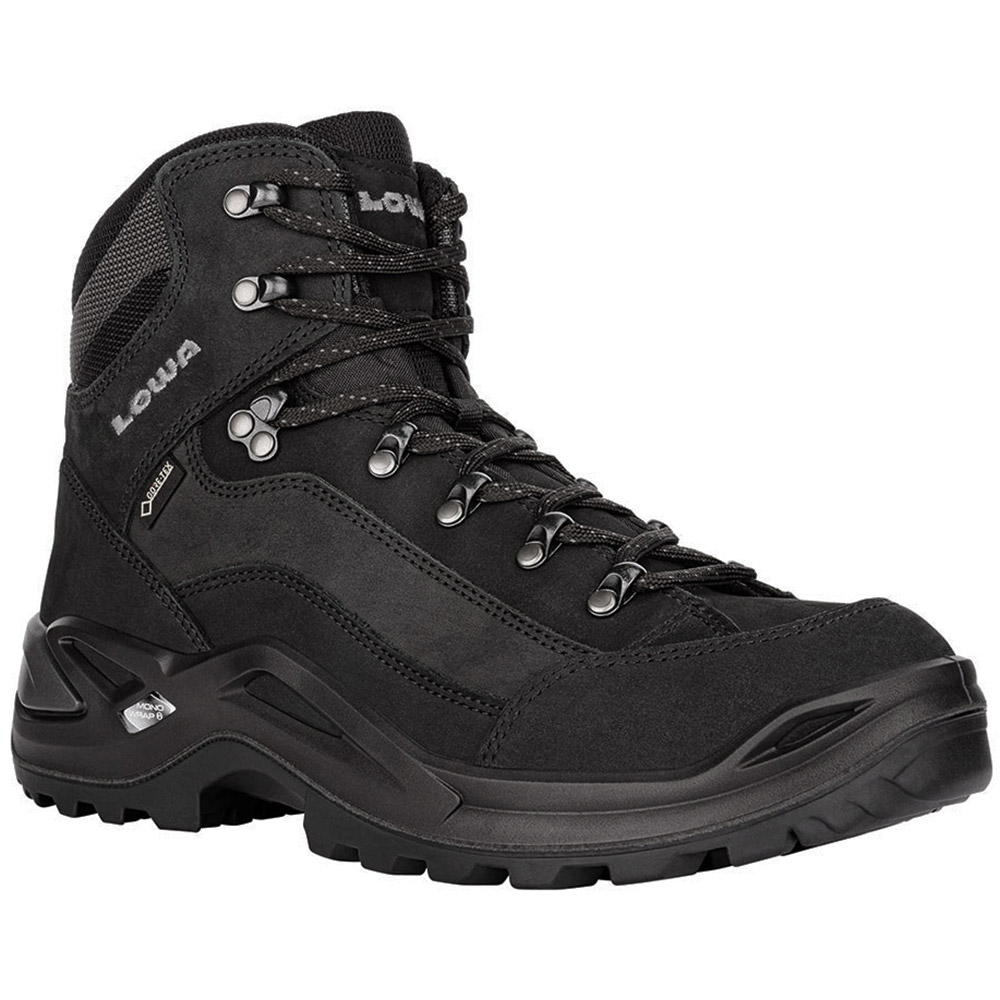 Ботинки Треккинговые мужские LOWA Renegade GTX MID Deep Black, 46.5 (4056264610871) - 1 - Robinzon.ua