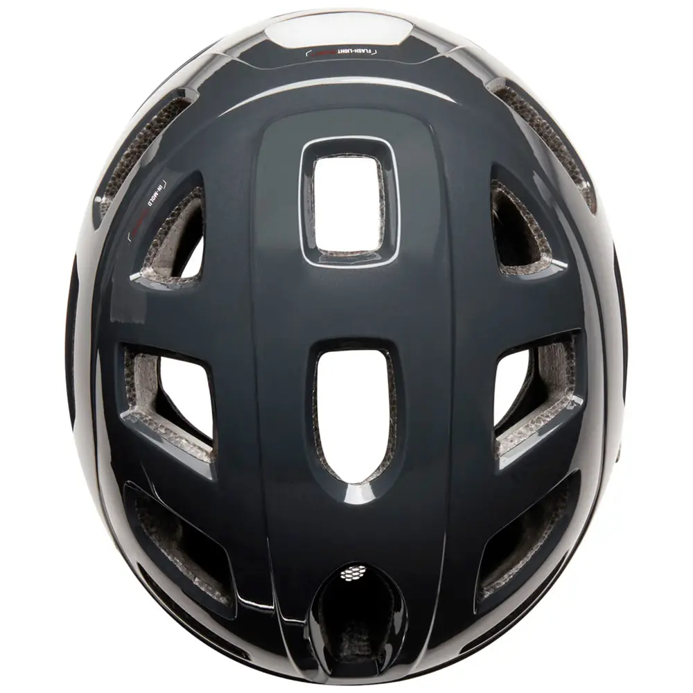 Велошолом Cairn Quartz LED USB, Shiny shadow, 52-58, M (0300380-54-52-58) - 2 - Robinzon.ua