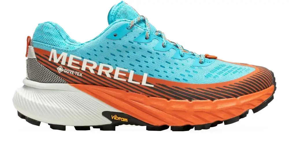 Кросівки ж Merrell AGILITY PEAK 5 GTX atoll/cloud - 38 - блакитний/оранжевий - 1 - Robinzon.ua