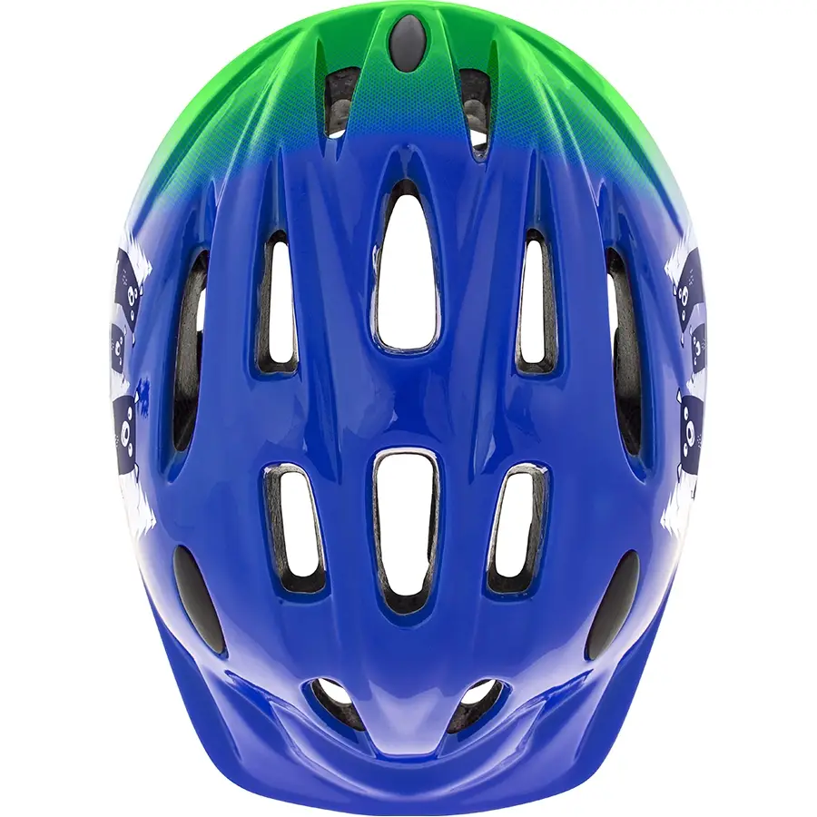 Cairn велошолом Sunny Jr blue-green 48-52 - 2 - Robinzon.ua