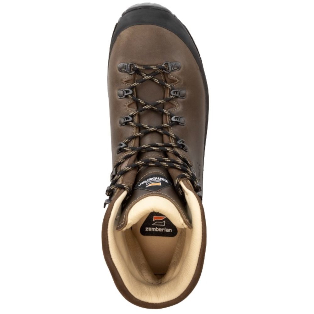 Ботинки мужские Zamberlan GUIDE MAX GTX RR, waxed dark brown, 45 (0972PM0G M8 45) - 6 - Robinzon.ua