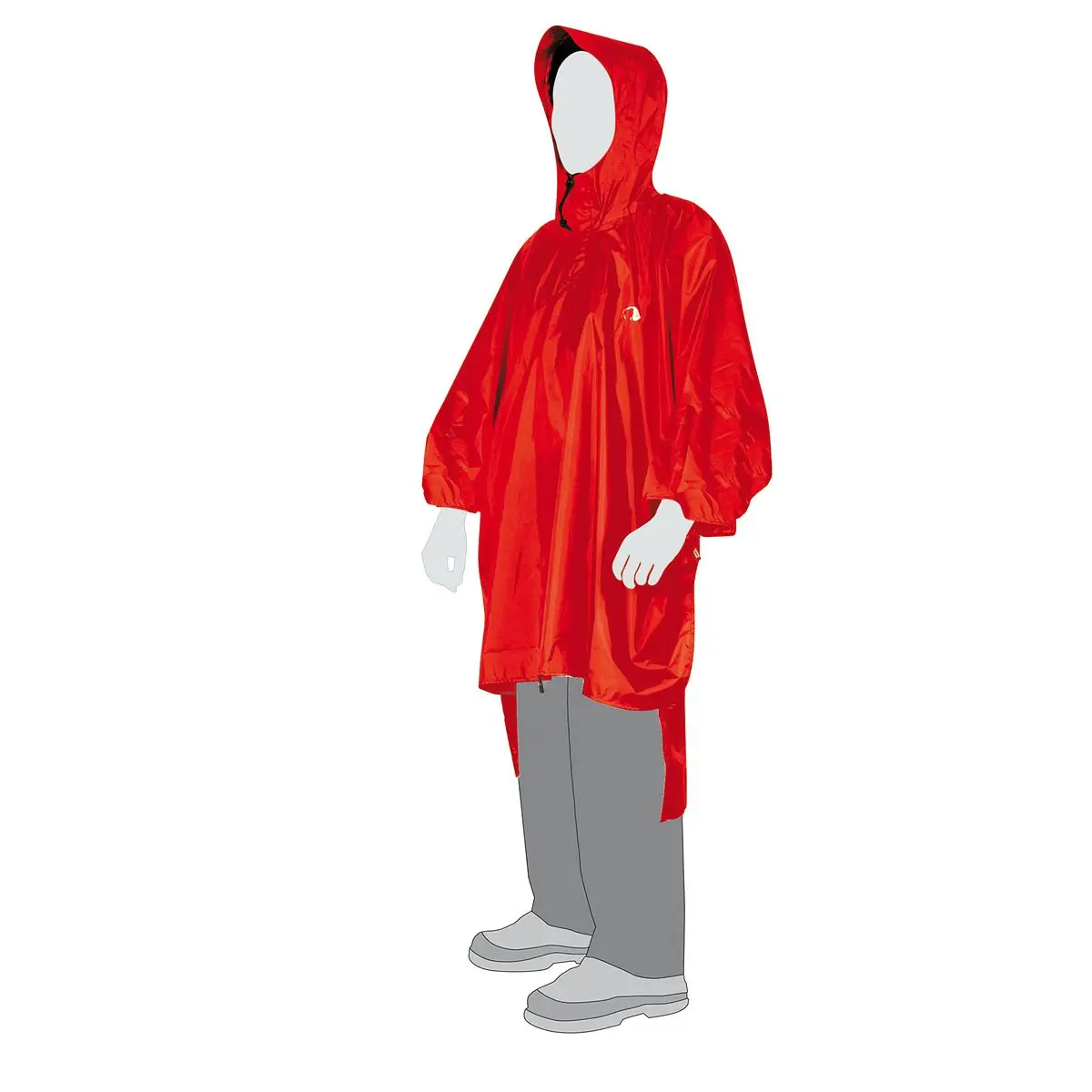 Дощовик-пончо Tatonka Poncho 2 M-L, Red (TAT 2800.015) - 1 - Robinzon.ua