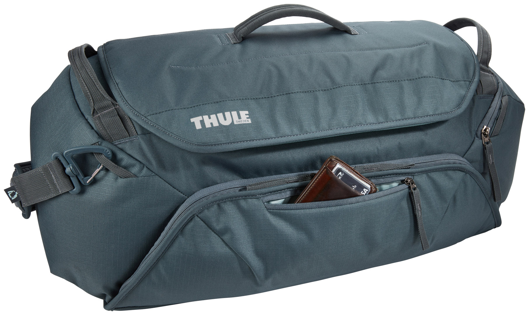 Велосипедна сумка Thule RoundTrip Bike Duffel (Dark Slate) (TH 3204353) - 8 - Robinzon.ua